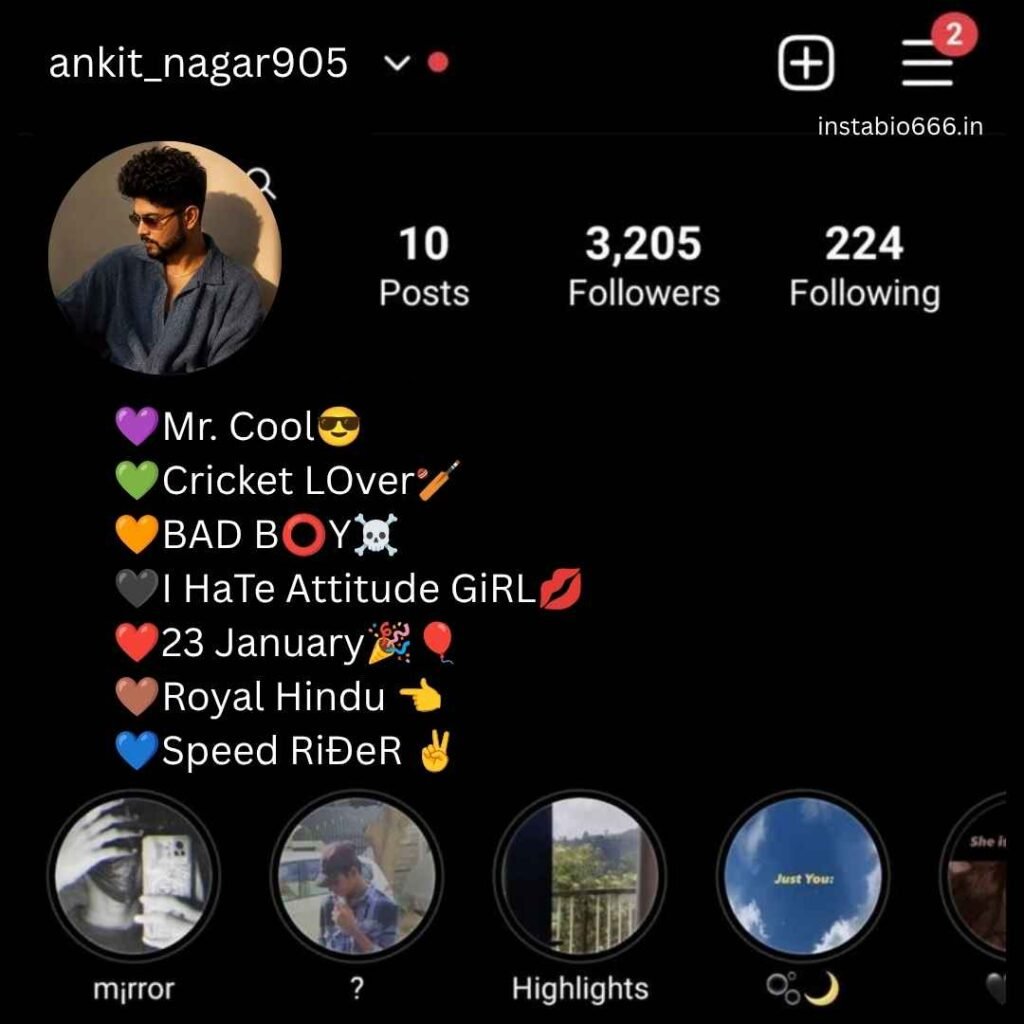 Hindu Bio For Instagram